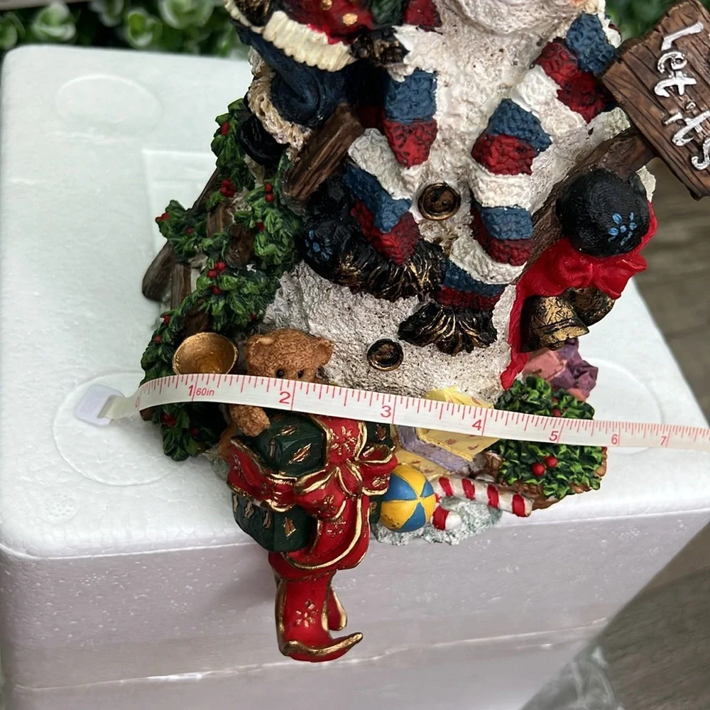 Grandeur Noel Snowman Christmas Stocking Holder New In Box